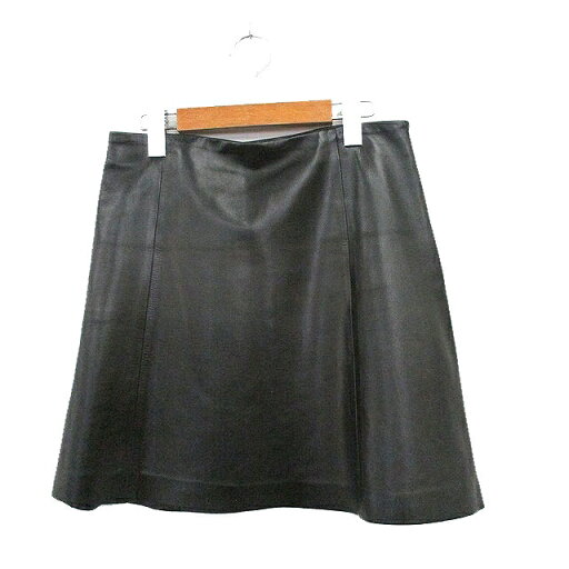 【中古】ポートレイト portrait フェイクレザー スカート 台形 ミニ シンプル ブラック 黒 /KT8 レディース 【ベクトル 古着】 250705 【中古】ポートレイト portrait フェイクレザー スカート 台形 ミニ シンプル ブラック 黒 /KT8 レディース 【ベクトル 古着】 250705