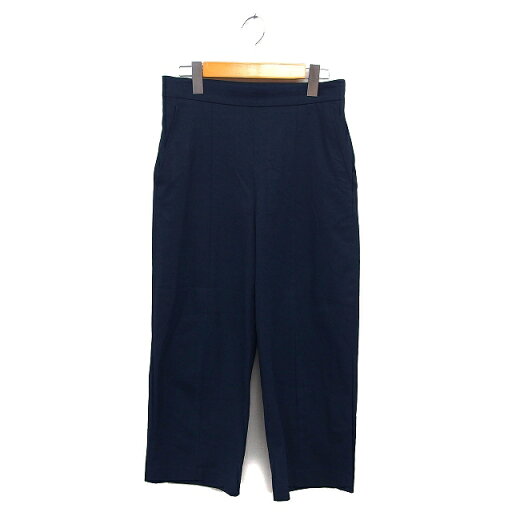 【中古】スピック&スパン Spick&Span ストレート パンツ リネン混 サイドジップ シンプル 38 紺 ネイビー /NT22 レディース 【ベクトル 古着】 250704 【中古】スピック&スパン Spick&Span ストレート パンツ リネン混 サイドジップ シンプル 38 紺 ネイビー /NT22 レディース 【ベクトル 古着】 250704