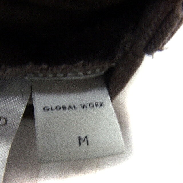 【中古】グローバルワーク GLOBAL WORK ツータック テーパードパンツ センタープレス 無地 M ブラウン 茶 /FT25 レディース 【ベクトル 古着】 251203 vectorpremium-18747420 ブランド古着ベクトルプレミアム店 サンプル画像3