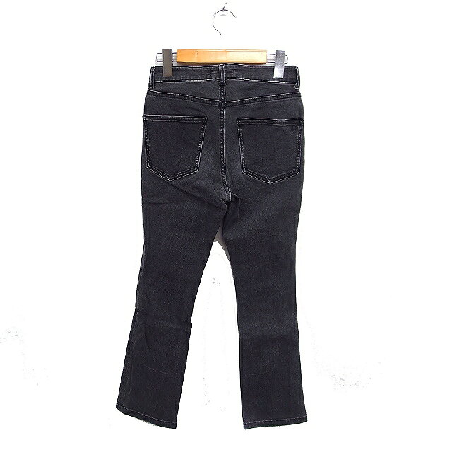 【中古】ミラオーウェン Mila Owen デニム ジーンズ スリム フレア 無地 0 ブラック 黒 /FT48 レディース 【ベクトル 古着】 260313 vectorpremium-18940030 ブランド古着ベクトルプレミアム店 サンプル画像2