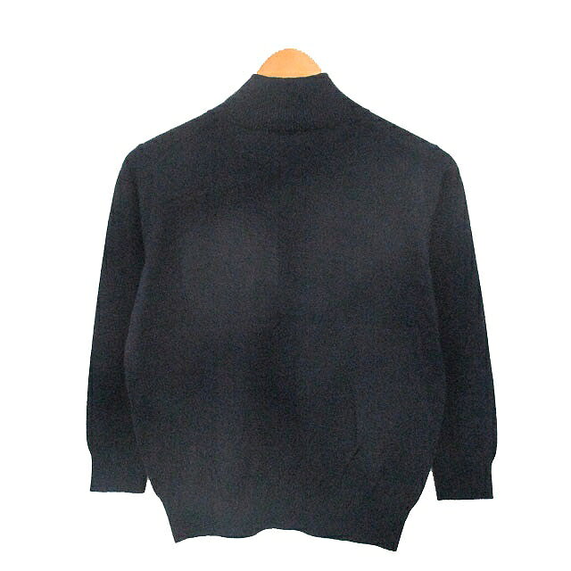 【中古】23区 オンワード樫山 ニット セーター 七分袖 ハイネック ウール シンプル 38 ネイビー 紺 /KT19 レディース 【ベクトル 古着】 260420 vectorpremium-19023905 ブランド古着ベクトルプレミアム店 サンプル画像2