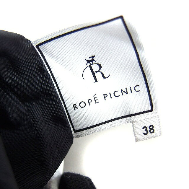 【中古】ロペピクニック ROPE Picnic ジャンパースカート フレア ロング サイドジップ 無地 38 黒 ブラック /NT9 レディース 【ベクトル 古着】 260430 vectorpremium-19040076 ブランド古着ベクトルプレミアム店 サンプル画像3