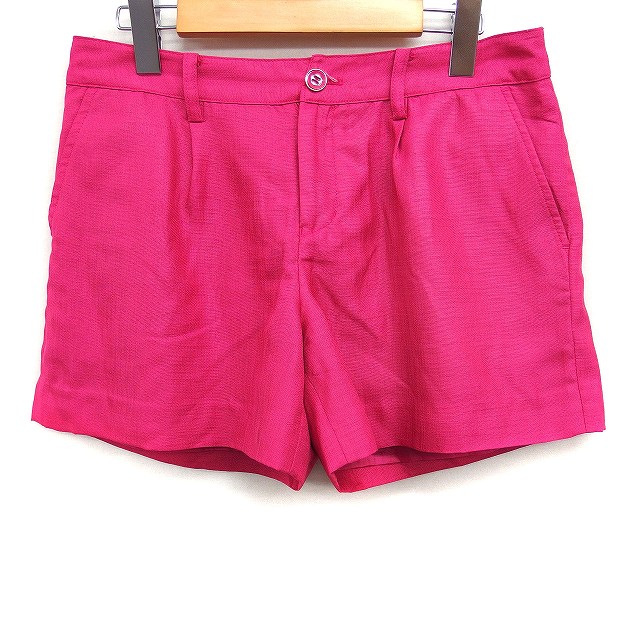 【中古】ロペピクニック ROPE Picnic ショート パンツ タック 無地 40 ショッキングピンク /FT15 レディース 【ベクトル 古着】 260814 vectorpremium-19335077 ブランド古着ベクトルプレミアム店 パッケージ画像