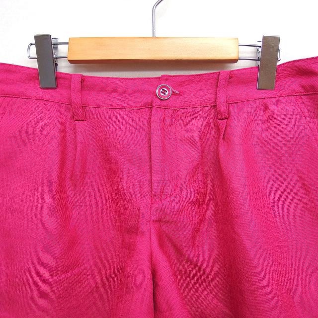 【中古】ロペピクニック ROPE Picnic ショート パンツ タック 無地 40 ショッキングピンク /FT15 レディース 【ベクトル 古着】 260814 vectorpremium-19335077 ブランド古着ベクトルプレミアム店 サンプル画像3