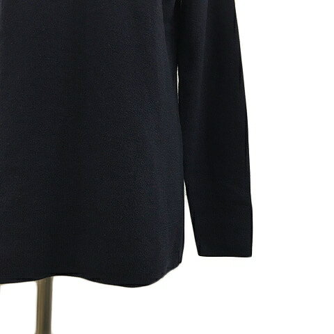 【中古】ジャーナルスタンダード JOURNAL STANDARD セーター ニット プルオーバー Vネック 無地 ウール 長袖 M 紺 ネイビー レディース 【ベクトル 古着】 240123