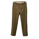 【中古】ユナイテッドアローズ UNITED ARROWS パンツ テーパード ロング 無地 34 茶 ベージュ ブラウン レディース 【ベクトル 古着】 240604(4)