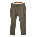 【中古】B&Y ユナイテッドアローズ BEAUTY&YOUTH ビューティー&ユース パンツ テーパード アンクル 無地 L ベージュ メンズ 【ベクトル 古着】 240604(4)