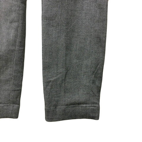 【中古】アバハウス ABAHOUSE パンツ ストレート ロング タック ジップフライ 1 グレー メンズ 【ベクトル 古着】 241004