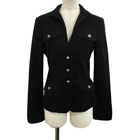 【中古】ボディドレッシングデラックス BODY DRESSING Deluxe ジャケット テーラード シングル 無地 長袖 黒 ブラック レディース 【ベクトル 古着】 241030 【中古】ボディドレッシングデラックス BODY DRESSING Deluxe ジャケット テーラード シングル 無地 長袖 黒 ブラック レディース 【ベクトル 古着】 241030