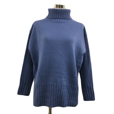 【中古】ロペピクニック ROPE Picnic セーター ニット プルオーバー タートルネック リブ スリット 長..