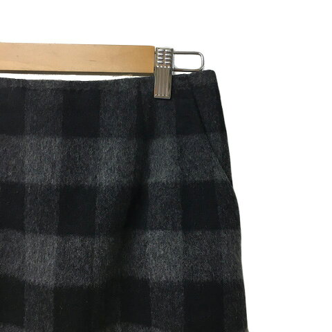 【中古】ロペピクニック ROPE Picnic スカート タイト ミニ チェック 起毛 36 黒 グレー ブラック レディース 【ベクトル 古着】 241031 vectorpremium-18208842 ブランド古着ベクトルプレミアム店 サンプル画像2