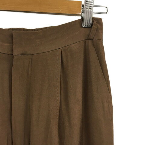 【中古】レイビームス Ray Beams パンツ ワイド ロング センターシーム ウエストゴ...