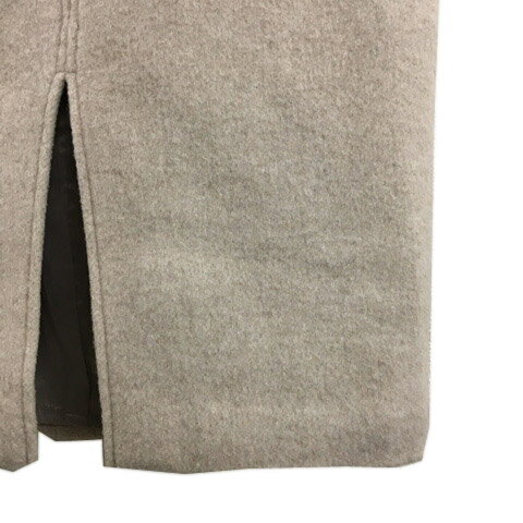 ブランド古着ベクトルプレミアム店の【中古】バビロン BABYLONE スカート タイト 膝下 ミモレ ウール メルトン 無地 34 ベージュ グレー レディース 【ベクトル 古着】 250731｜アングル3