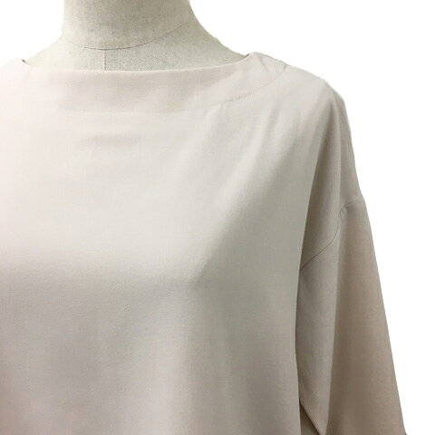 【中古】ミラオーウェン Mila Owen カットソー ラウンドネック プルオーバー 無地 長袖 0 ピンク ベージュ レディース 【ベクトル 古着】 250916 vectorpremium-18640594 ブランド古着ベクトルプレミアム店 サンプル画像2
