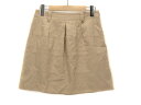 【中古】プロポーション ボディドレッシング PROPORTION BODY DRESSING スカート 台形 タック 3 ベージュ レディース 【ベクトル 古着】 220725(4)