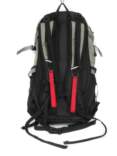 【中古】コールマン COLEMAN バッグ リュックサック バックパック デイパック 25L 赤 レッド グレー メンズ レディース 【ベクトル 古着】 200829 ベクトルプレミアム店