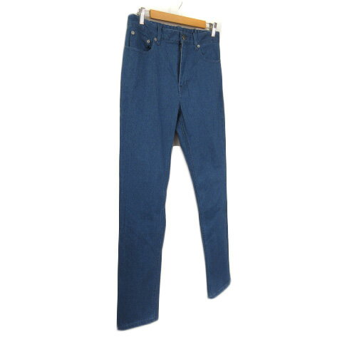 【中古】ジョイントワークス JOINT WORKS パンツ デニム スリム テーパード ストレッチ L 青 ブルー メンズ 【ベクトル 古着】 210810
