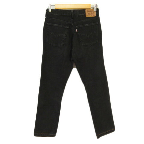 【中古】リーバイス Levi's W511-16 パンツ ジーンズ デニム スリム 31 黒 ブラック 【ベクトル 古着】 211005