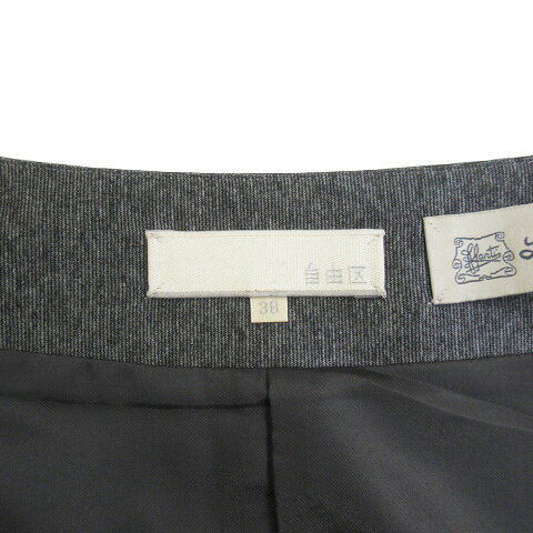 【中古】自由区 オンワード樫山 Lanificio Faliero Sarti スカート スリット ストレッチ 38 グレー レディース 【ベクトル 古着】 220903 vectorpremium-17023796 ブランド古着ベクトルプレミアム店 サンプル画像3