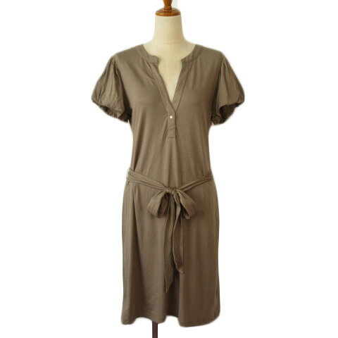 【中古】ギャップ GAP ワンピース プルオーバー キーネック パフスリーブ M 茶 ブラウン レディース 【ベクトル 古着】 230727 【中古】ギャップ GAP ワンピース プルオーバー キーネック パフスリーブ M 茶 ブラウン レディース 【ベクトル 古着】 230727