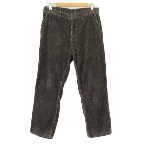 【中古】ジャーナルスタンダード JOURNAL STANDARD パンツ コーデュロイ テーパード クロップド M グレー メンズ 【ベクトル 古着】 230811