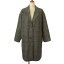 【中古】ショコラフィネローブ chocol raffine robe チェスターコート グレンチェック F 黒 ブラック ベージュ レディース 【ベクトル 古着】 230906