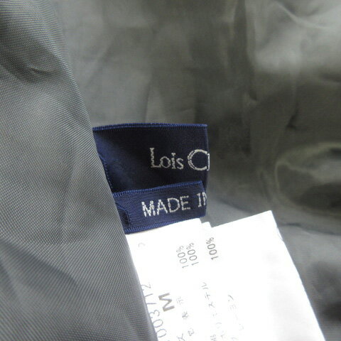 【中古】ロイスクレヨン Lois CRAYON スカート フレア タック テープ M 紺 ネイビー レディース 【ベクトル 古着】 231022