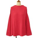 【中古】アーバンリサーチ サニーレーベル URBAN RESEARCH Sonny Label セーター ニット ボトルネック 畦編み F 赤 レッド レディース 【ベクトル 古着】 240214(4)