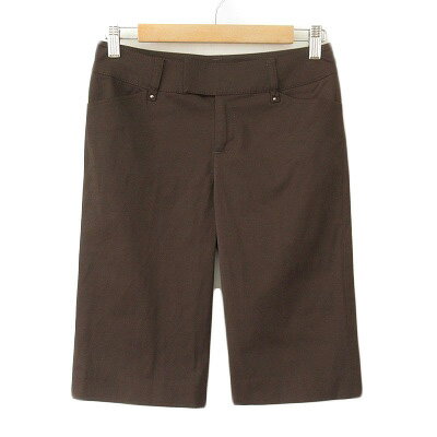 【中古】コムサイズム COMME CA ISM ハーフパンツ クロップド ストレッチ S 茶 ブラウン レディース 【ベクトル 古着】 240504 【中古】コムサイズム COMME CA ISM ハーフパンツ クロップド ストレッチ S 茶 ブラウン レディース 【ベクトル 古着】 240504