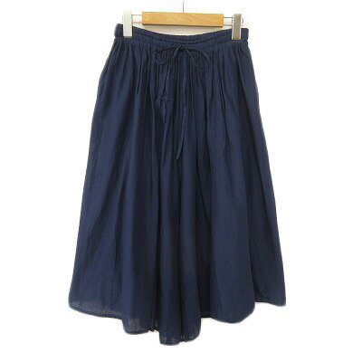 【中古】アズノウアズ as know as パンツ ワイド キュロット ガウチョ コットン フリー 紺 ネイビー レディース 【ベクトル 古着】 240404 【中古】アズノウアズ as know as パンツ ワイド キュロット ガウチョ コットン フリー 紺 ネイビー レディース 【ベクトル 古着】 240404