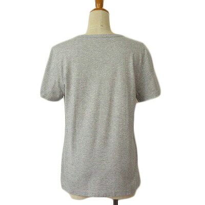 【中古】アーペーセー A.P.C. カットソー Tシャツ プリント 半袖 XS グレー レディース 【ベクトル 古着】 240613