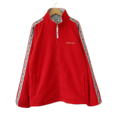 【中古】ピコ PIKO 90s ジャケット フリース ロゴテープ M 赤 レッド メンズ 【ベクトル 古着】 240721