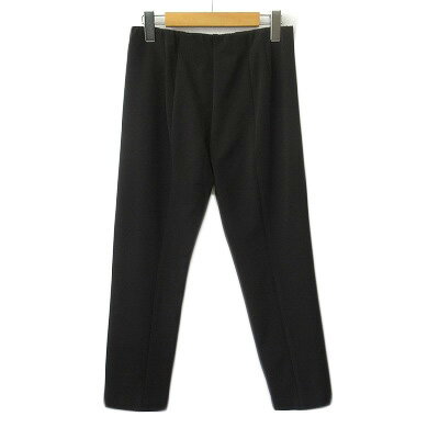 Other - 【中古】ドゥクラッセ DoCLASSE パンツ クロップド ストレッチ センターシーム 9 黒 ブラック レディース 【ベクトル 古着】 240828