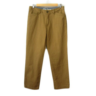 【中古】エディーバウアー EDDIE BAUER パンツ テーパード コットン P12 大きいサイズ 茶 ブラウン レディース 【ベクトル 古着】 240921 【中古】エディーバウアー EDDIE BAUER パンツ テーパード コットン P12 大きいサイズ 茶 ブラウン レディース 【ベクトル 古着】 240921