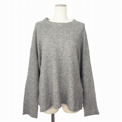 【中古】サマンサモスモス SM2 ニット セーター オーバーサイズ F グレー レディース 【ベクトル 古着】 250219