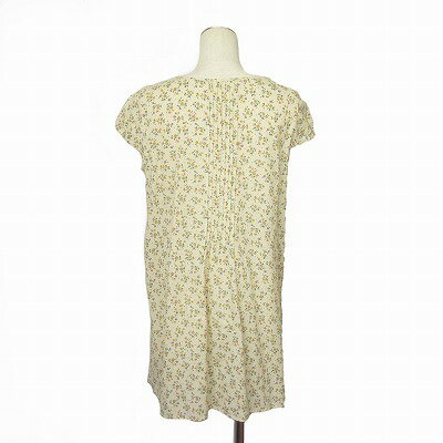 【中古】メルローズ クレール melrose CLAIRE チュニック シャツ 小花柄 レディース 【ベクトル 古着】 250403