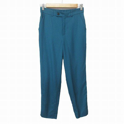 【中古】アンタイトル UNTITLED ウールテーパードパンツ 洗える 2 青緑 レディース 【ベクトル 古着】 250326 【中古】アンタイトル UNTITLED ウールテーパードパンツ 洗える 2 青緑 レディース 【ベクトル 古着】 250326