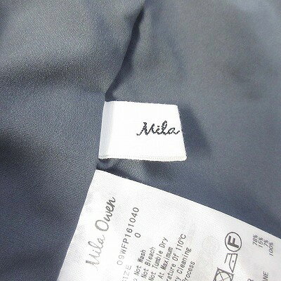 【中古】ミラオーウェン Mila Owen パンツ テーパード タック 0 グレー レディース 【ベクトル 古着】 250430 vectorpremium-18452545 ブランド古着ベクトルプレミアム店 サンプル画像3