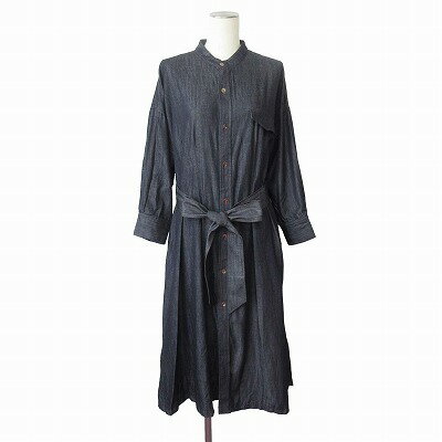 【中古】オットー コレクション OTTO collection ワンピース シャツワンピ ベルテッド ノーカラー 13 紺 ネイビー レディース 【ベクトル 古着】 250601 【中古】オットー コレクション OTTO collection ワンピース シャツワンピ ベルテッド ノーカラー 13 紺 ネイビー レディース 【ベクトル 古着】 250601