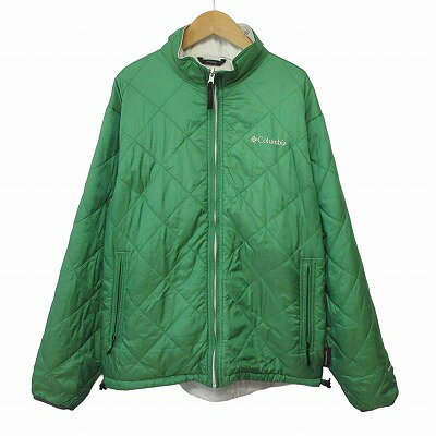 【中古】コロンビア Columbia シルバンジャケット リバーシブル PM5328 M 緑 白 メンズ 【ベクトル 古着】 250903 【中古】コロンビア Columbia シルバンジャケット リバーシブル PM5328 M 緑 白 メンズ 【ベクトル 古着】 250903