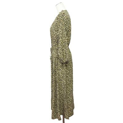 【中古】グローバルワーク GLOBAL WORK サラサラリラックスワンピース 花柄 M 黒 ブラック レディース 【ベクトル 古着】 251201 vectorpremium-18747735 ブランド古着ベクトルプレミアム店 サンプル画像2