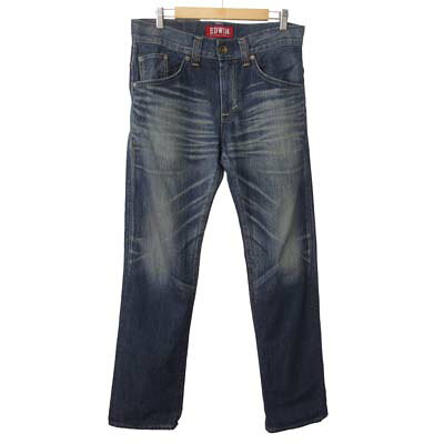 【中古】エドウィン EDWIN 424XV デニム パンツ ユーズド加工 31 青 メンズ 【ベクトル 古着】 260306