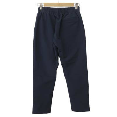 【中古】ミズノ MIZUNO パンツ ジョガー ストレッチ 裏起毛 M 紺 ネイビー レディ...