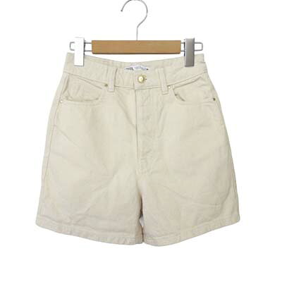 乐天商城 - 【中古】ザラ ZARA パンツ ショート 綿 コットン 2 キナリ レディース 【ベクトル 古着】 260319