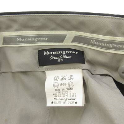 ブランド古着ベクトルプレミアム店の【中古】マンシングウェア MUNSINGWEAR パンツ スラックス ゴルフ 85 紺 ネイビー メンズ 【ベクトル 古着】 260718｜アングル3