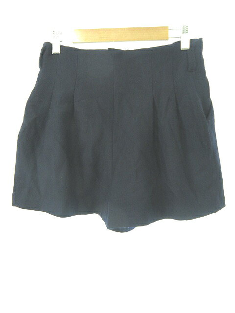 【中古】トランテアン ソン ドゥ モード 31 Sons de mode パンツ キュロット ギャザー 36 紺 ネイビー /NN13 レディース 【ベクトル 古着】 181009 ブランド古着ベクトルプレミアム店