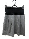 ザラウーマン ZARA WOMAN スカート フレア ひざ丈 グレー /AKK38 レディース 【中古】【ベクトル 古着】 190207 ブランド古着ベクトルプレミアム店