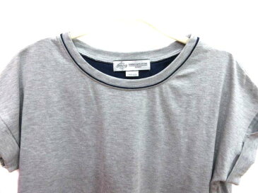 ビーミングバイビームス B:MING LIFE STORE by BEAMS Tシャツ カットソー フェイクレイヤード 半袖 ONE グレー /YI レディース 【中古】【ベクトル 古着】 181122 ブランド古着ベクトルプレミアム店