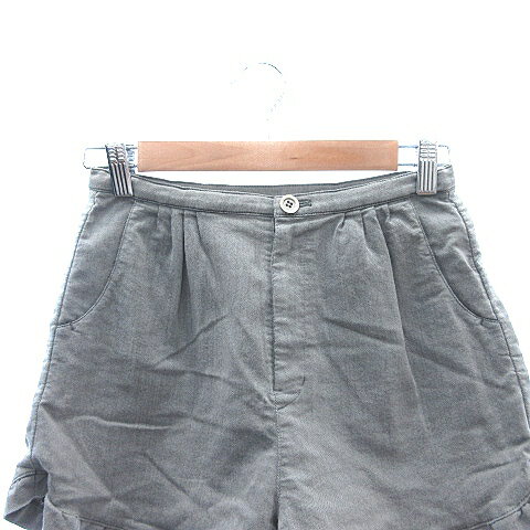 【中古】ミーアンドミークチュール ME&ME couture ショートパンツ フリル 2 グレー /AU レディース 【ベクトル 古着】 200619 ベクトルプレミアム店