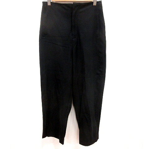 【中古】ケービーエフプラス KBF+ アーバンリサーチ サルエルパンツ 1 黒 ブラック /RT ■MO レディース 【ベクトル 古着】 241209